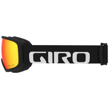 Load image into Gallery viewer, Right view of Giro Onset Ski &amp; Snowboard Goggles - Black with Vivid Ember Lens
