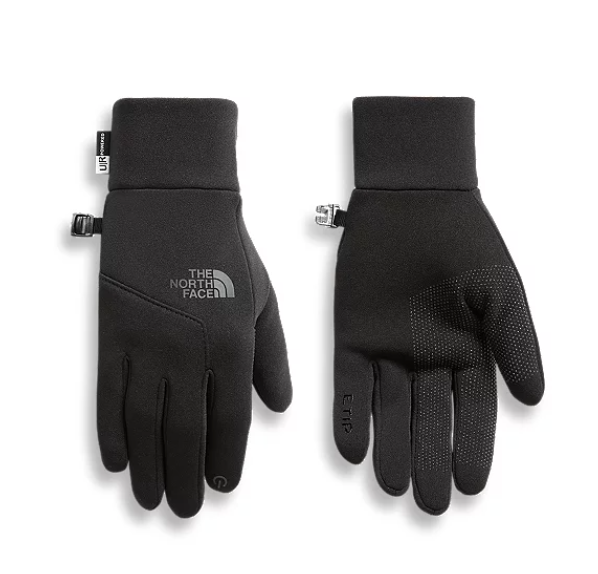 Product image of The North Face black gloves.